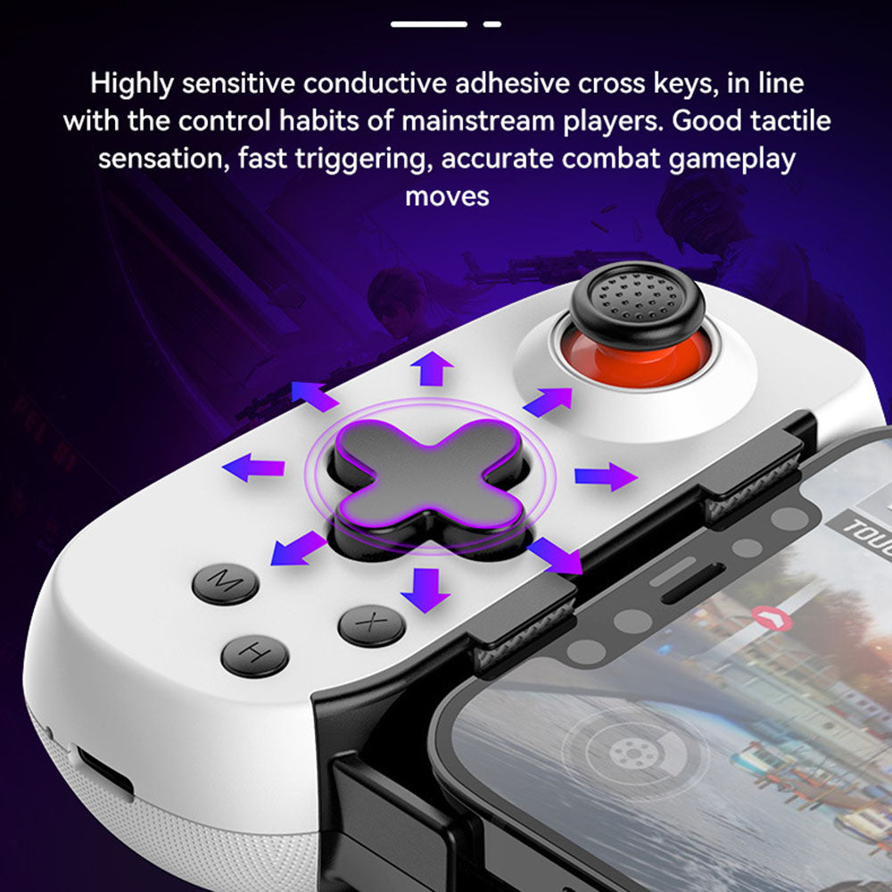 Manette Techsuit D6 DP, Blanc