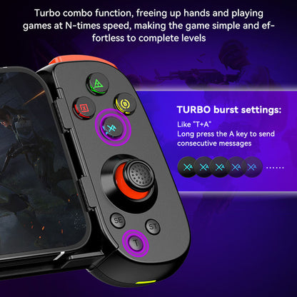 Manette Techsuit D6 DP, Noir