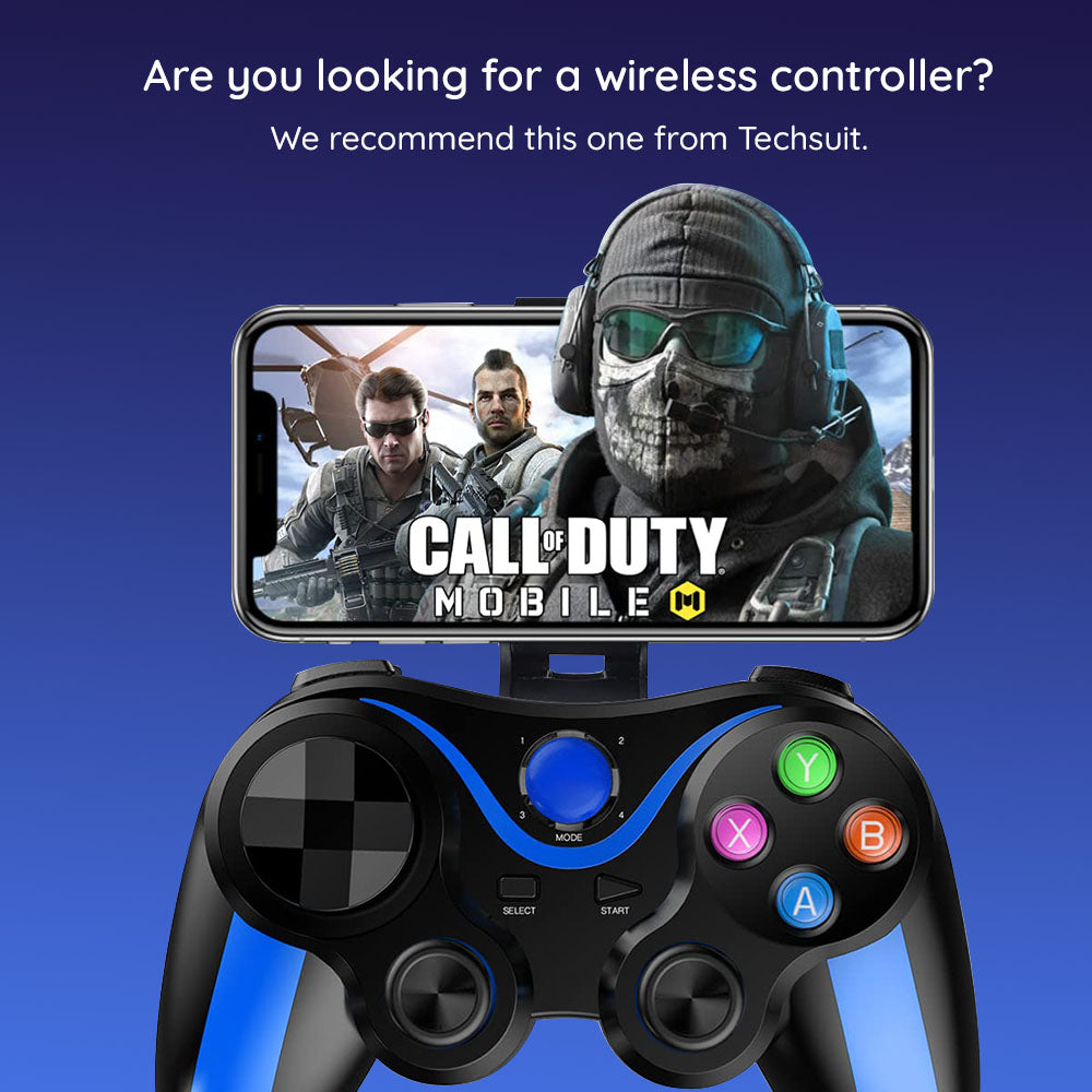 Manette Techsuit V13, Bleu