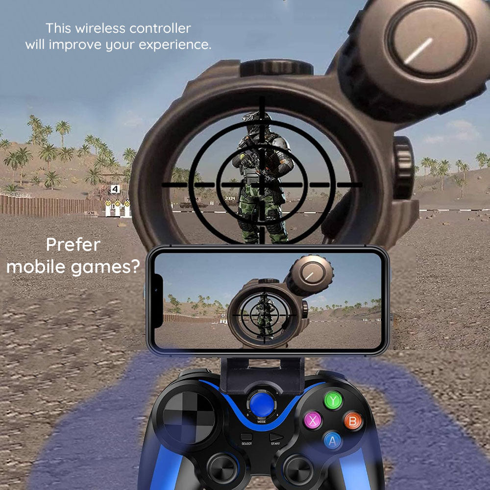 Manette Techsuit V13, Bleu