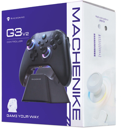 Machenike G3 V2 Controller mit Ladestation, Schwarz