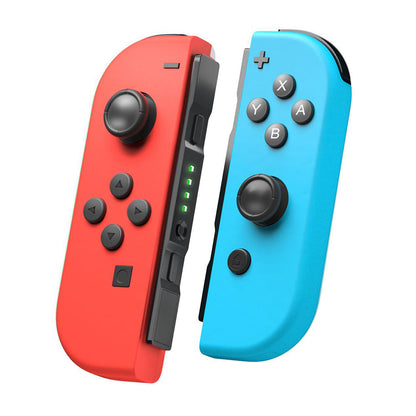 Manette Techsuit THSWC pour Nintendo Switch / Switch OLED / Switch Lite, Rouge Bleu
