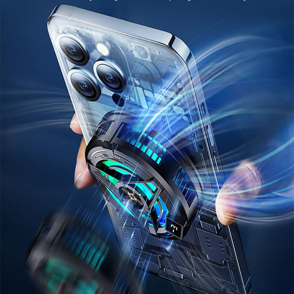 Gaming-Telefon-Kühler Techsuit SL17, Schwarz