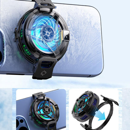 Gaming-Telefon-Kühler Techsuit SL17, Schwarz