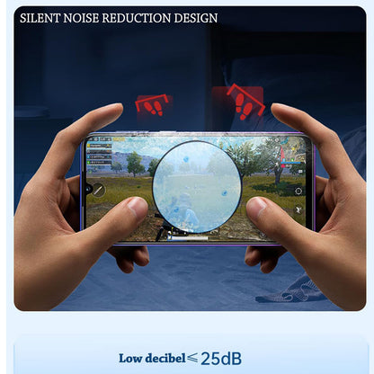Gaming-Telefon-Kühler Techsuit SL17, Schwarz
