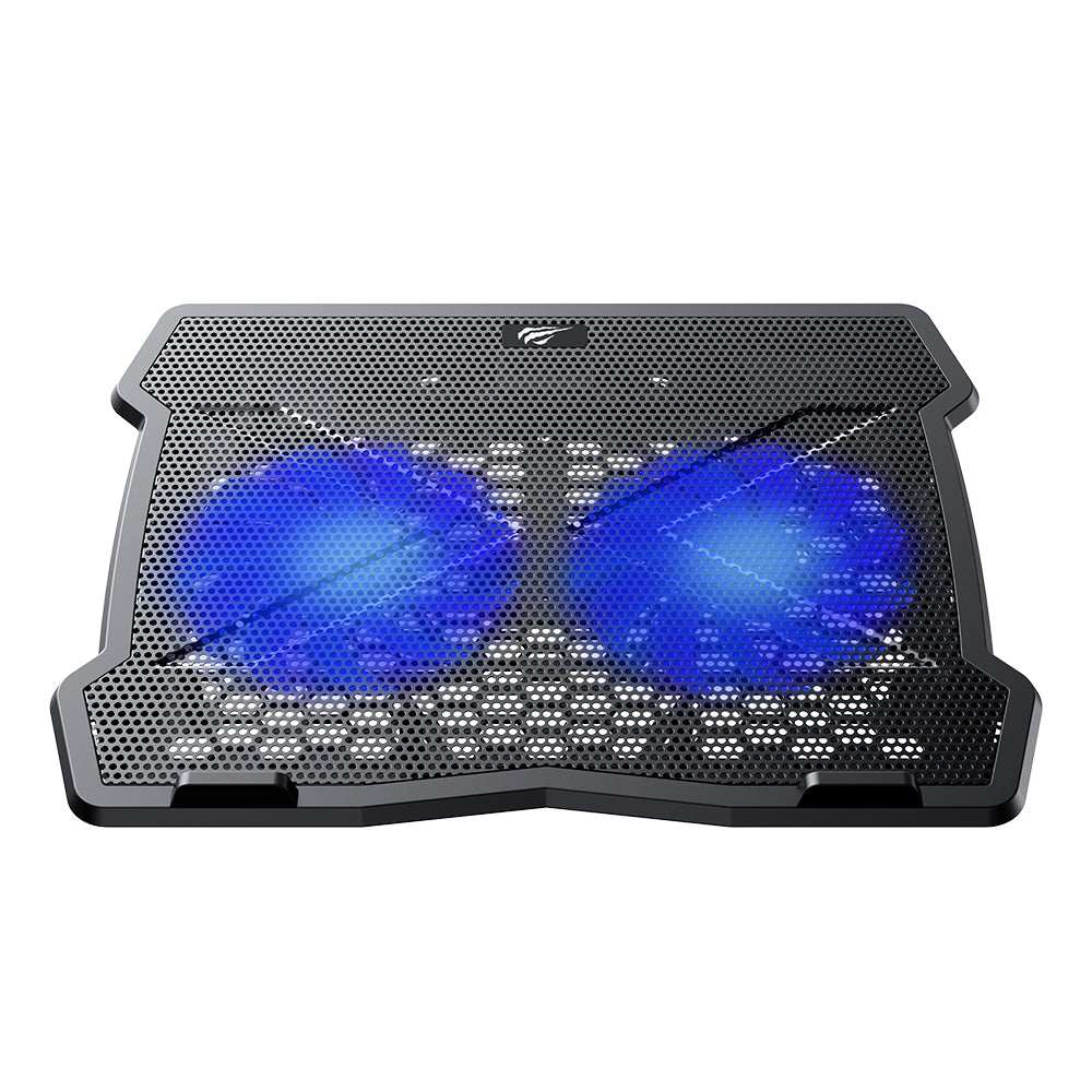 Cooler HAVIT F2075 für Laptop 10 Zoll - 15,6 Zoll, Schwarz