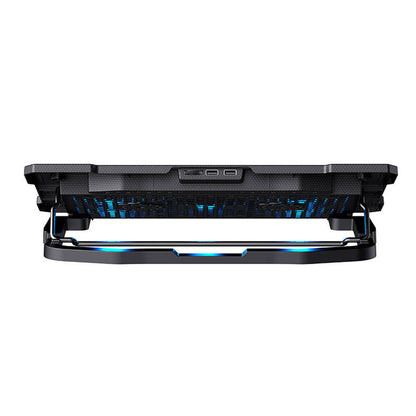 Refroidisseur HAVIT F2076, pour ordinateur portable max. 17 pouces, Noir