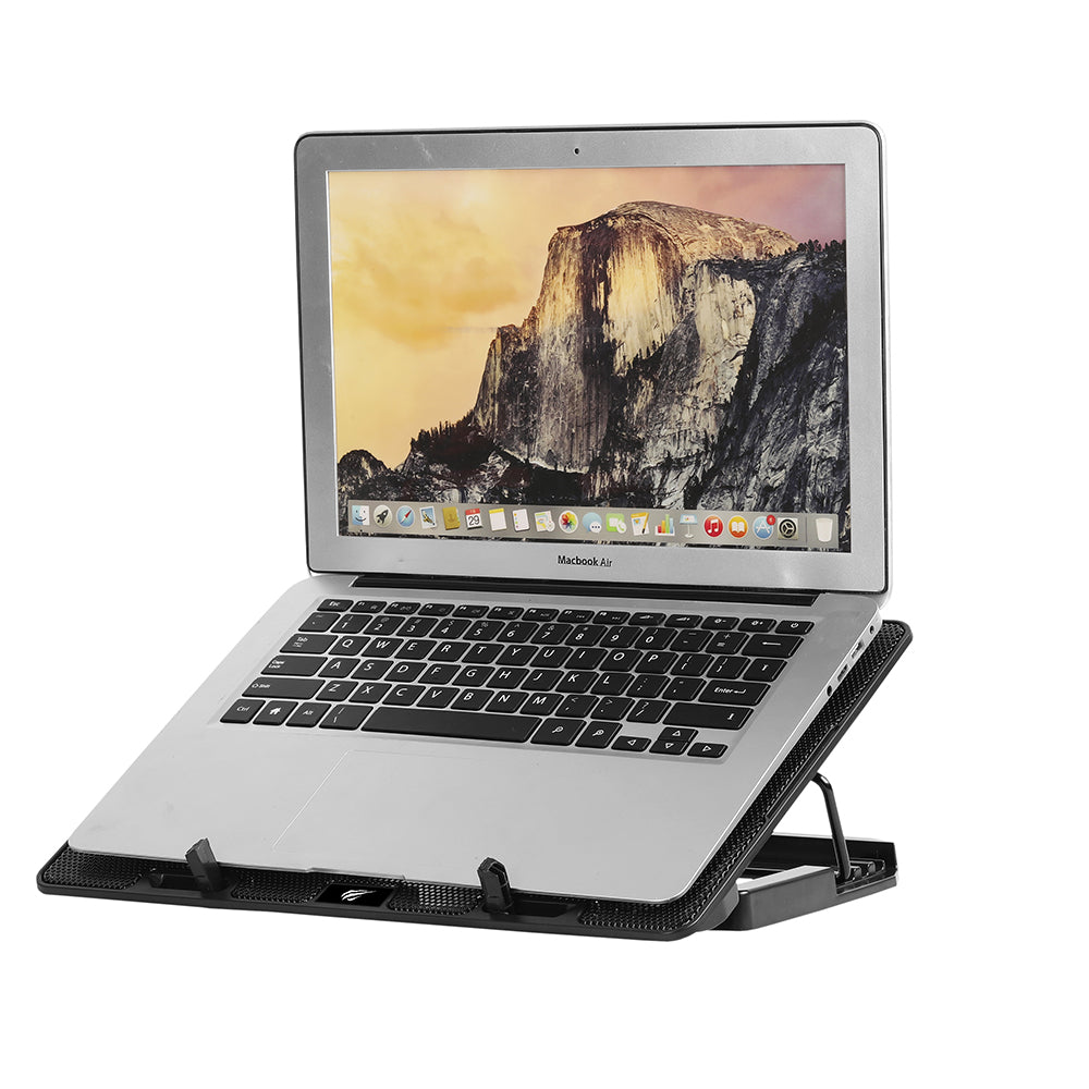 Refroidisseur HAVIT F2083 pour ordinateur portable 9 pouces - 17 pouces, Noir