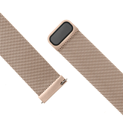 Fixed Mesh Armband für Huawei Watch / Garmin Watch Series, 18mm, Roségold