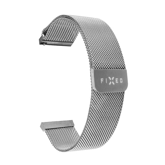 Bracelet Fixed Mesh pour Huawei Watch / Xiaomi Watch Series, 22mm, Argenté