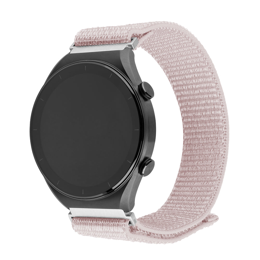 Fixed Nylon Sporty Armband für Huawei Watch / Xiaomi Watch Series, 22mm, Roségold