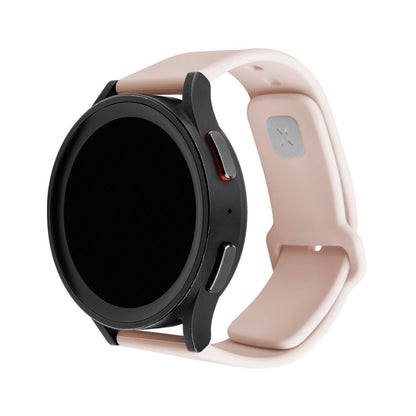 Fixed Silicone Sporty Armband für Samsung Galaxy Watch / Huawei Watch Series, 20mm, Rosa