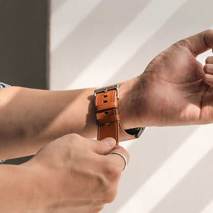 Bracelet Ringke One Basic Bold pour Fossil Watch / Mobvoi Watch / Suunto Watch Series, 24mm, Marron