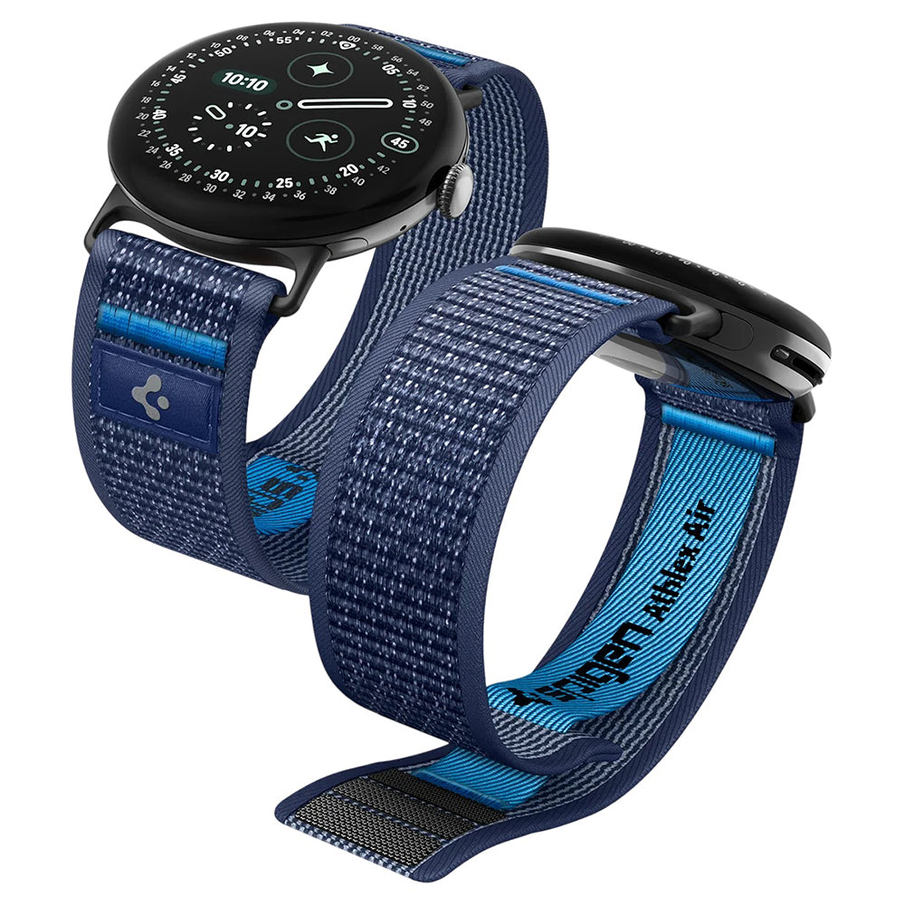 Bracelet Spigen Athlex Air 2 pour Google Pixel Watch 45mm Series, Bleu marine AMP11748