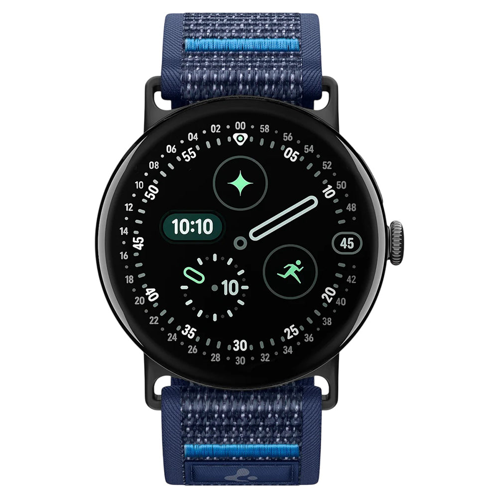 Bracelet Spigen Athlex Air 2 pour Google Pixel Watch 45mm Series, Bleu marine AMP11748