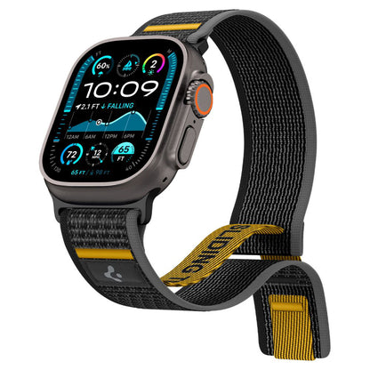 Spigen Athlex Air Armband für Apple Watch 49mm / 46mm / 45mm / 44mm Serie, Schwarz