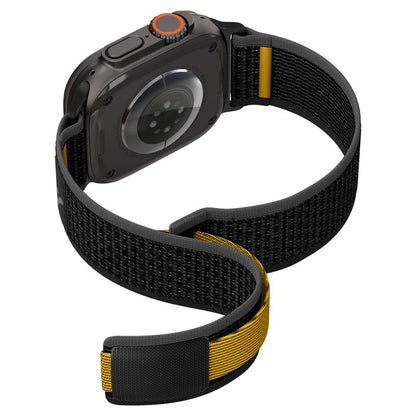 Spigen Athlex Air Armband für Apple Watch 49mm / 46mm / 45mm / 44mm Serie, Schwarz