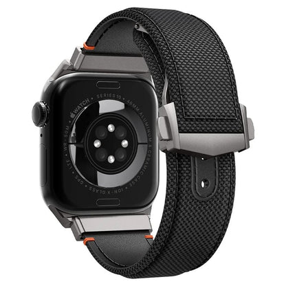 Bracelet Spigen Classic Fit pour Apple Watch 49mm / 46mm / 45mm / 44mm / 42mm Series, Noir AMP09304
