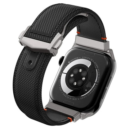 Bracelet Spigen Classic Fit pour Apple Watch 49mm / 46mm / 45mm / 44mm / 42mm Series, Noir AMP09304