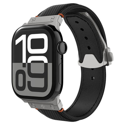 Bracelet Spigen Classic Fit pour Apple Watch 49mm / 46mm / 45mm / 44mm / 42mm Series, Noir AMP09304