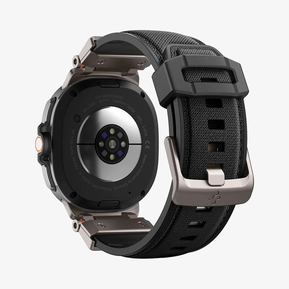 Spigen DuraPro Armor Armband für Samsung Galaxy Watch9 / Watch8 / Watch8 Classic Series, Grau AMP10118