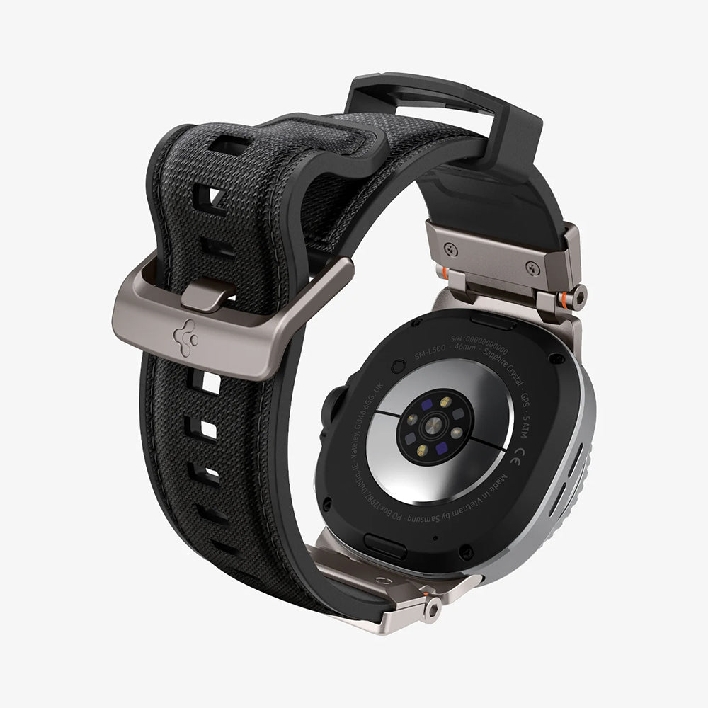 Spigen DuraPro Armor Armband für Samsung Galaxy Watch9 / Watch8 / Watch8 Classic Series, Grau AMP10118