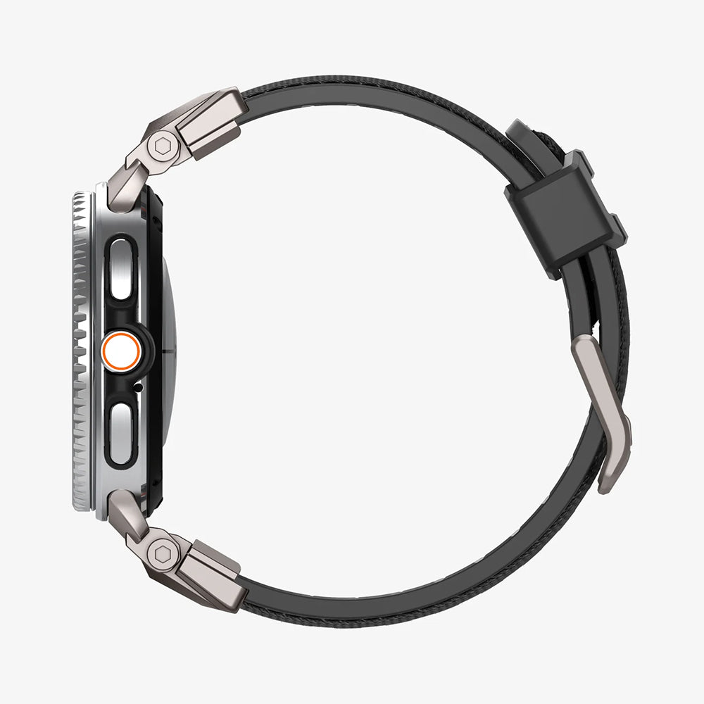 Spigen DuraPro Armor Armband für Samsung Galaxy Watch9 / Watch8 / Watch8 Classic Series, Grau AMP10118