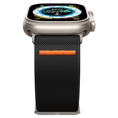 Spigen Fit Lite Ultra Armband für Apple Watch 49mm / 46mm / 45mm / 44mm / 42mm Serie, Schwarz