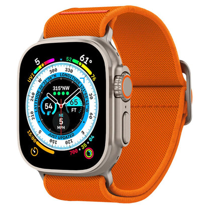 Spigen Fit Lite Ultra Armband für Apple Watch 49mm / 46mm / 45mm / 44mm / 42mm Serie, Orange