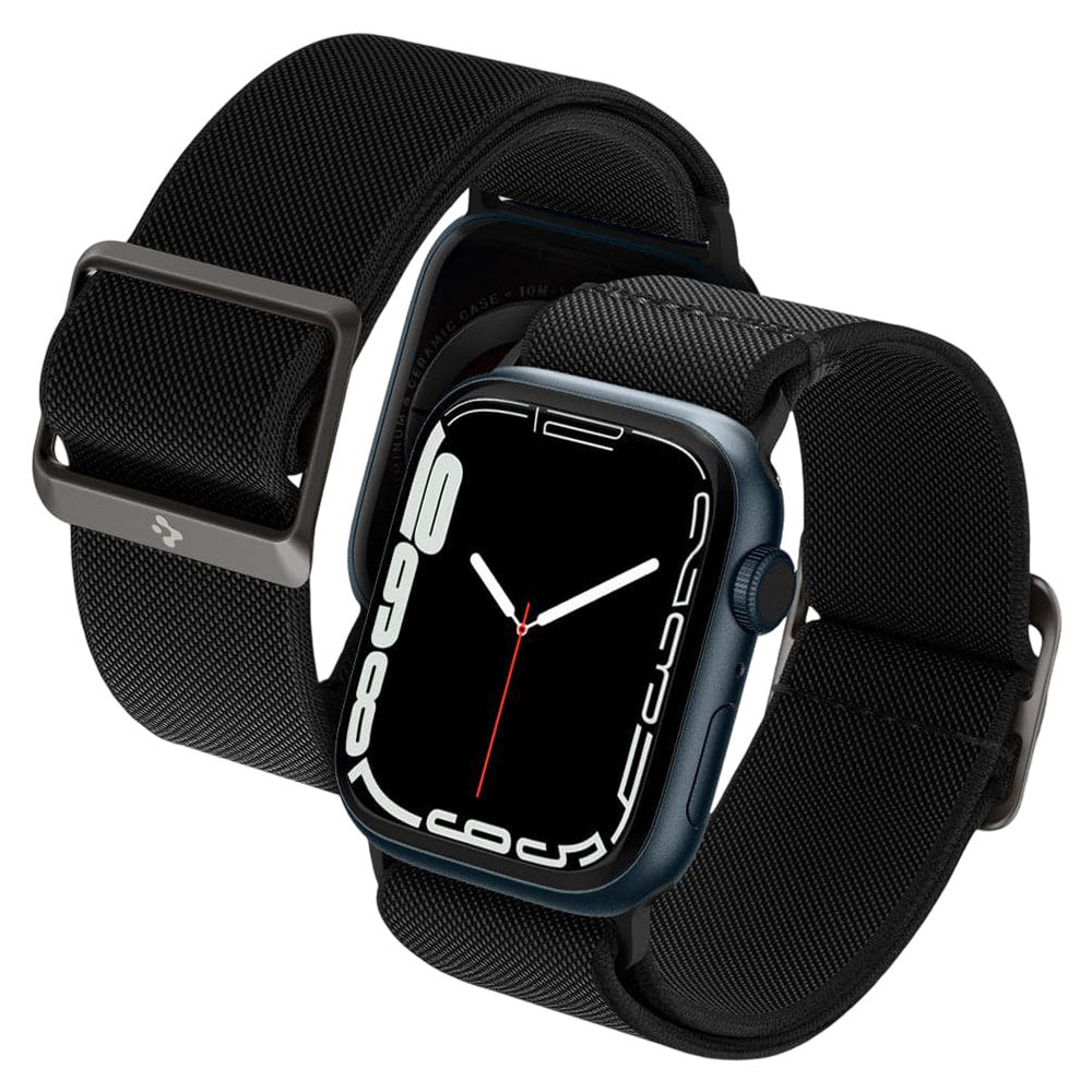 Spigen Lite Fit Armband für Apple Watch 49mm / 46mm / 45mm / 44mm Serien, Schwarz AMP02286