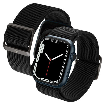 Spigen Lite Fit Armband für Apple Watch 49mm / 46mm / 45mm / 44mm Serien, Schwarz AMP02286