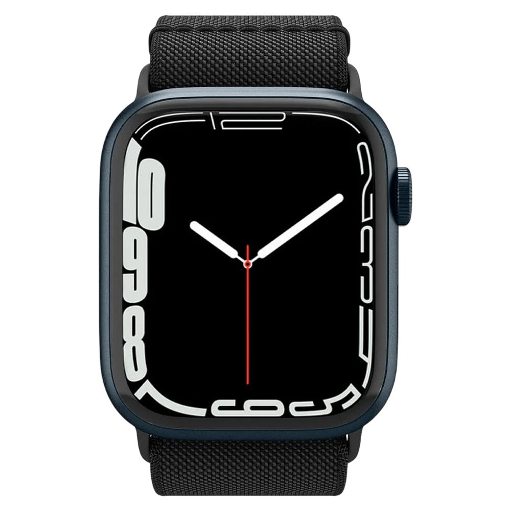 Spigen Lite Fit Armband für Apple Watch 49mm / 46mm / 45mm / 44mm Serien, Schwarz AMP02286