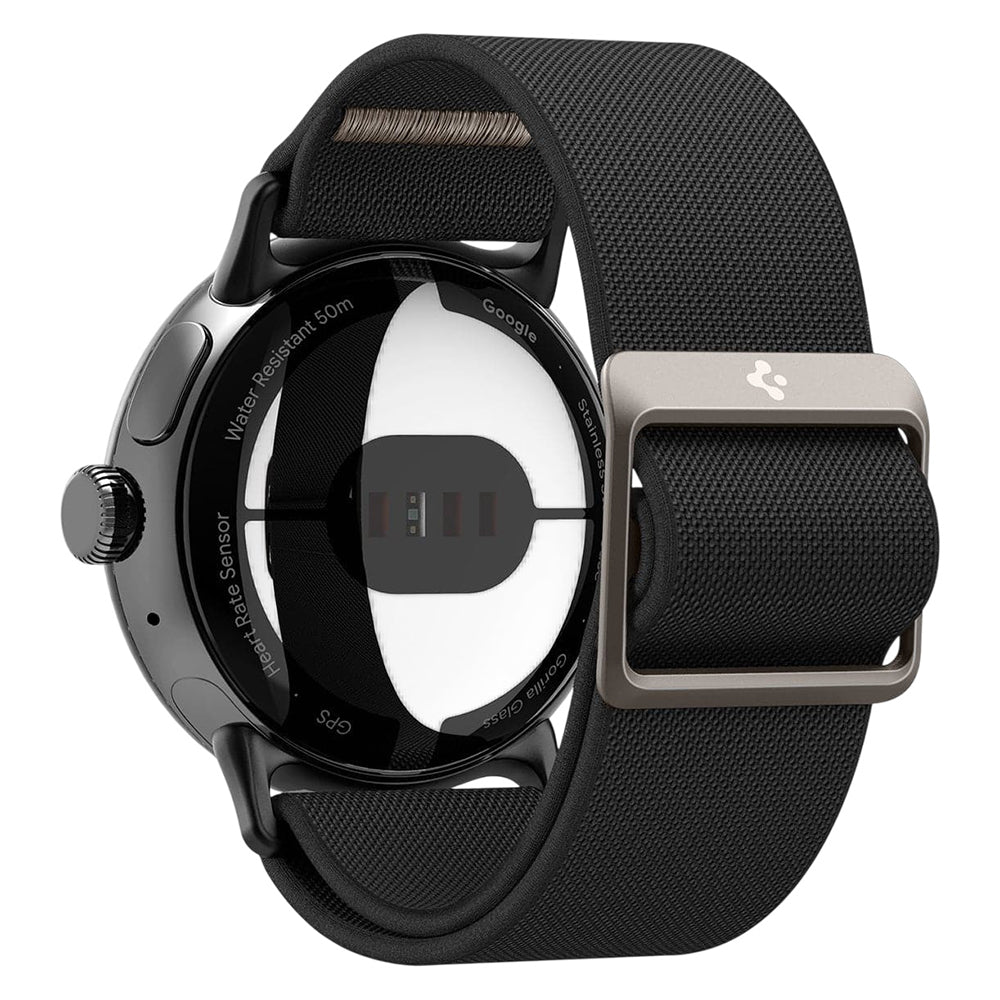 Bracelet Spigen Lite Fit pour Google Pixel Watch 41mm Series, Noir AMP06348