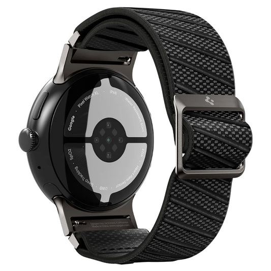 Spigen Lite Fit X Armband für Google Pixel Watch 4 41mm / Watch 3 41mm / Watch 2 / Watch, Schwarz AMP11420
