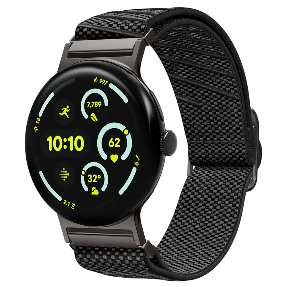 Spigen Lite Fit X Armband für Google Pixel Watch 4 45mm, Schwarz AMP11421