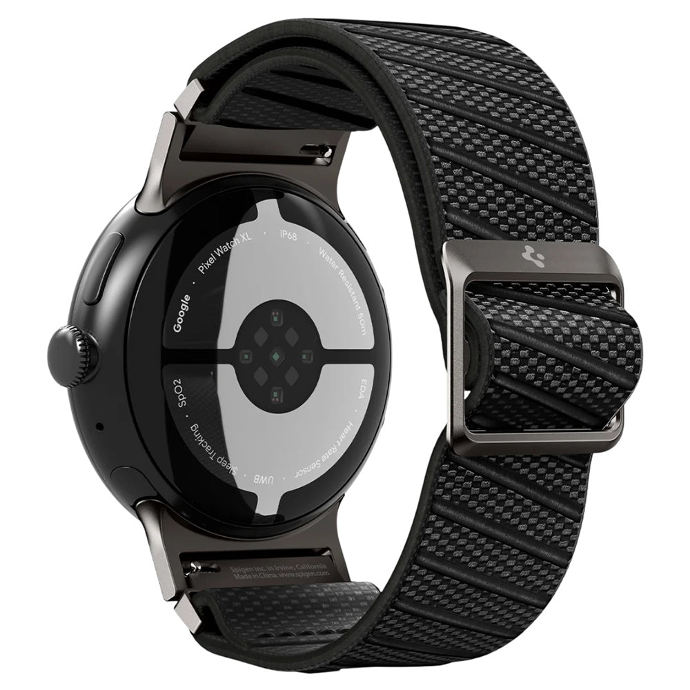 Spigen Lite Fit X Armband für Google Pixel Watch 4 45mm, Schwarz AMP11421