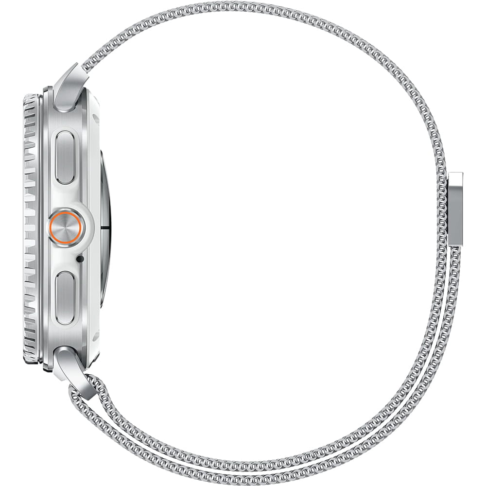 Spigen Metal Fit Armband für Samsung Galaxy Watch9 / Watch8 / Watch8 Classic Serie, Silber AMP10121