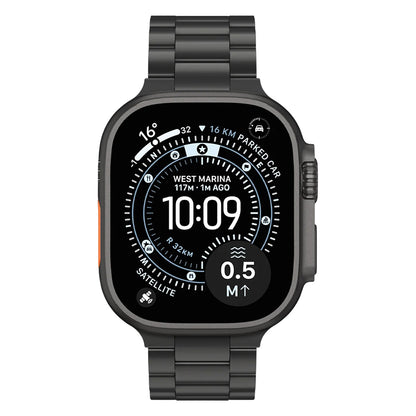 Spigen Modern Fit Armband für Apple Watch 49mm / 46mm / 45mm / 44mm / 42mm Serie, Schwarz AMP11577