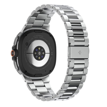 Spigen Modern Fit Armband für Samsung Galaxy Watch8 / Watch8 Classic Series, Silber