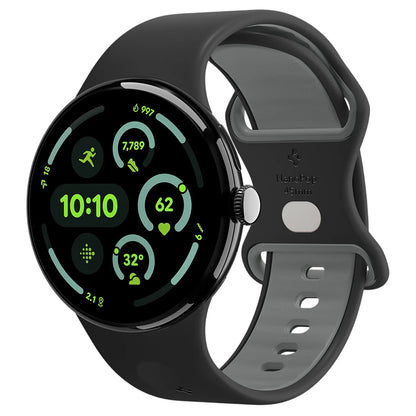 Spigen Nano Pop Armband für Google Pixel Watch 41mm Serie, Schwarz AMP09486