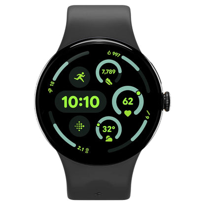 Spigen Nano Pop Armband für Google Pixel Watch 41mm Serie, Schwarz AMP09486