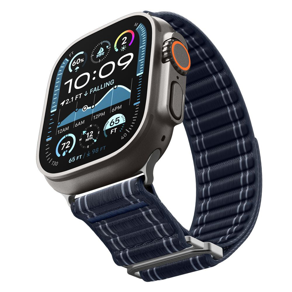 Spigen WBF0 Band for Apple Watch 49mm / 46mm / 45mm / 44mm Series, Navy AMP10143