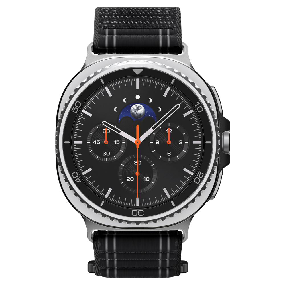 Spigen WBF0 Armband für Samsung Galaxy Watch8 / Watch8 Classic Series, Schwarz