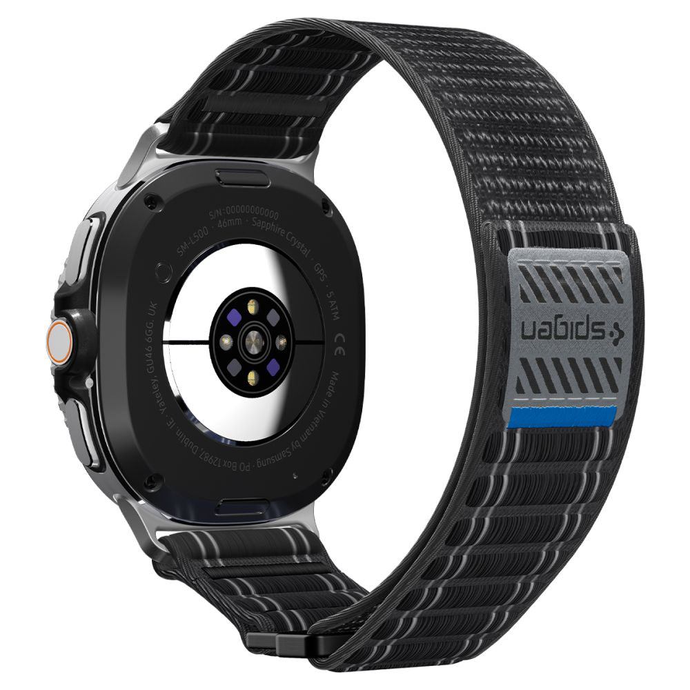 Spigen WBF0 Armband für Samsung Galaxy Watch8 / Watch8 Classic Series, Schwarz