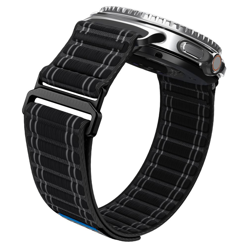 Spigen WBF0 Armband für Samsung Galaxy Watch8 / Watch8 Classic Series, Schwarz