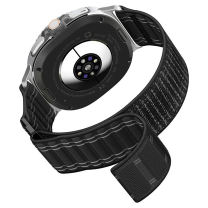 Spigen WBF0 Armband für Samsung Galaxy Watch8 / Watch8 Classic Series, Schwarz