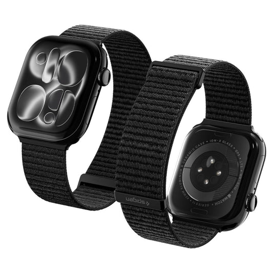 Bracelet Spigen WBF01 pour Apple Watch 49mm / 46mm / 45mm / 44mm Series, Noir AMP11833