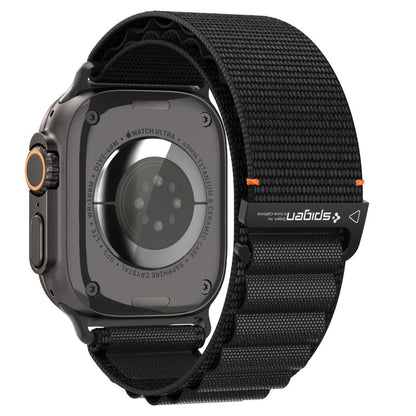Spigen WBF1 Armband für Apple Watch 49mm / 46mm / 45mm / 44mm Serie, Schwarz