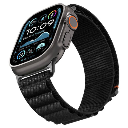 Spigen WBF1 Armband für Apple Watch 49mm / 46mm / 45mm / 44mm Serie, Schwarz
