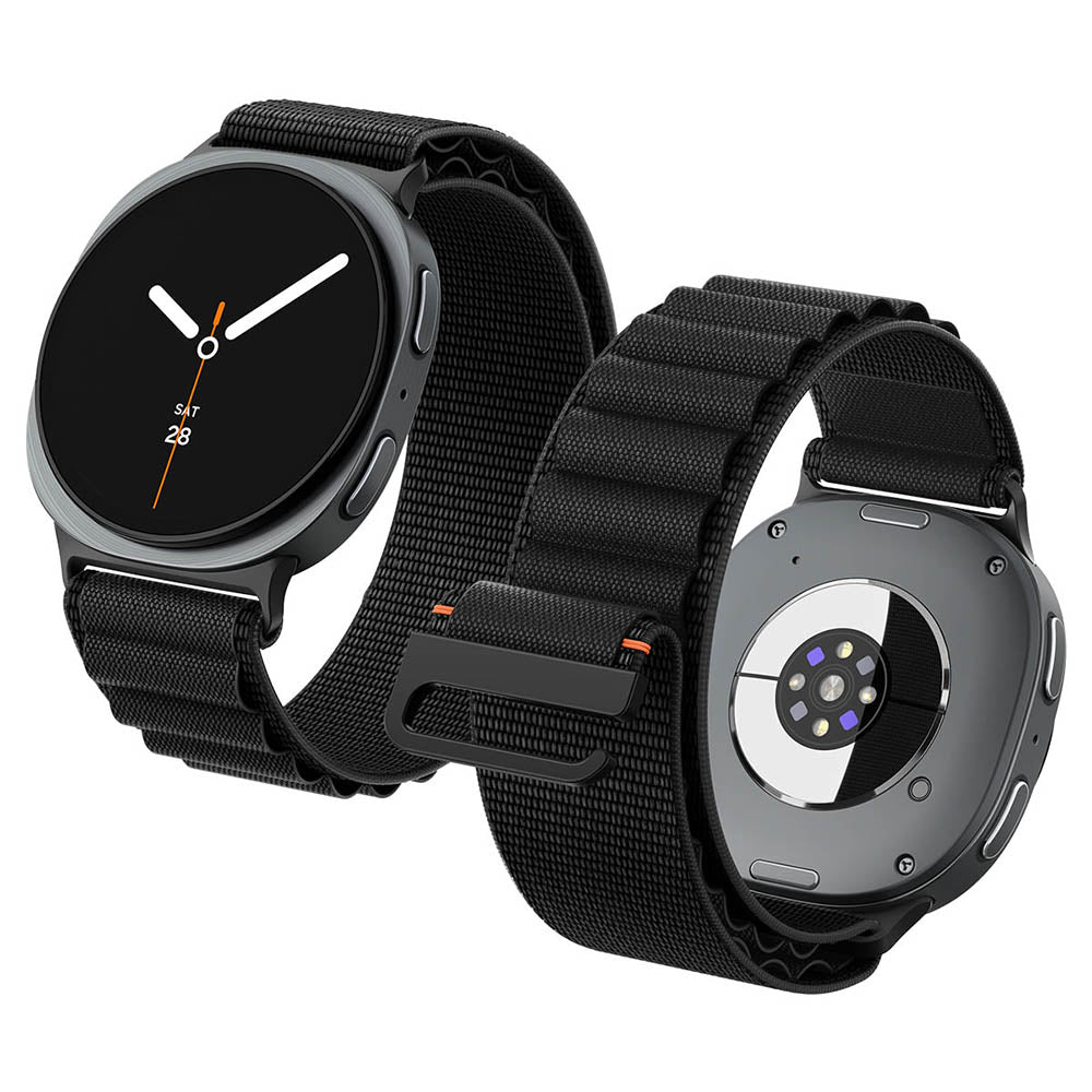 Bracelet Spigen WBF1 pour Samsung Galaxy Watch9 / Watch8 / Watch8 Classic Series, Noir AMP11607